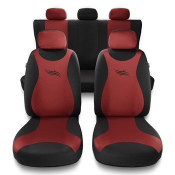 Fundas universales para asientos de coche para Fiat Punto Grande, Evo, 2012 (2005-2018) - TR-RD