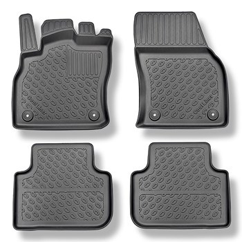 Alfombrillas de TPE adecuadas para Audi Q3 F3 SUV, Sportback (09.2019-....) - también híbridos TFSI e Plug-in Hybrid - alfombras para coche