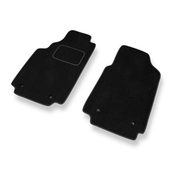 Alfombrillas de Velour adecuadas para Audi 100 IV C4 (1991-1994) - alfombras para coche - Premium color negro