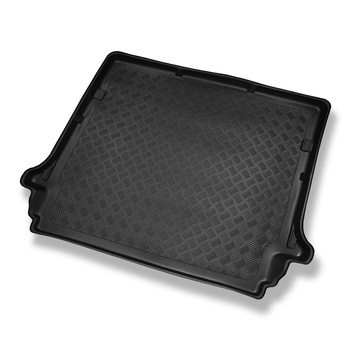 Alfombra para maletero adecuada para Citroen C4 Grand Picasso Monovolumen (10.2006-08.2013) - Protector maletero - Alfombrilla maletero antideslizante - 7 plazas; 3a fila abatible
