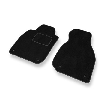 Alfombrillas de Velour adecuadas para Audi A6 II C5 Avant, Sedan (1997-2004) - alfombras para coche - Premium color negro