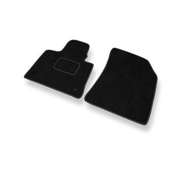 Alfombrillas de Velour adecuadas para Citroen C4 Picasso (2013-2019) - alfombras para coche - Premium color negro