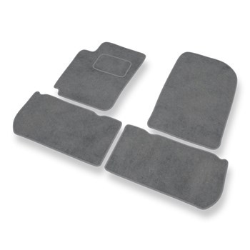 Alfombrillas de Velour adecuadas para Citroen Xsara Picasso Monovolumen (1999-2011) - alfombras para coche - Premium color gris