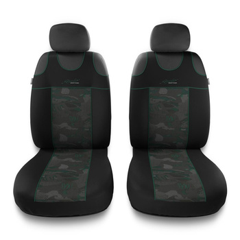 Fundas universales para coche (tipo camiseta) para Fiat 500 (2007-....) - TS-G