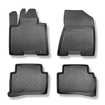 Alfombrillas de TPE adecuadas para Hyundai Tucson II SUV (07.2015-09.2020) - alfombras para coche