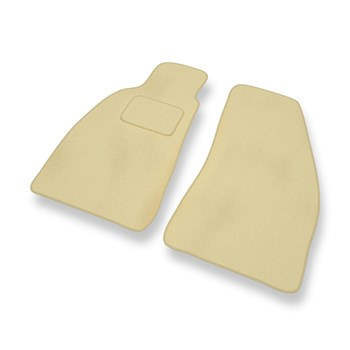 Alfombrillas de Velour adecuadas para Alfa Romeo GTV Coupé (1995-2006) - alfombras para coche - Premium color beige