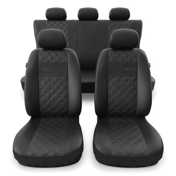 Fundas universales para asientos de coche para Seat Toledo I, II, III, IV (1991-2018) - PRF-GR