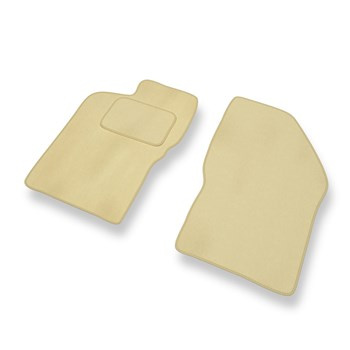 Alfombrillas de Velour adecuadas para Alfa Romeo 147 (2000-2010) - alfombras para coche - Premium color beige