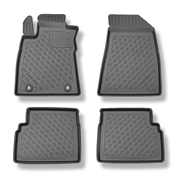 Alfombrillas de TPE adecuadas para MG ZS SUV (06.2022-08.2024) - alfombras para coche