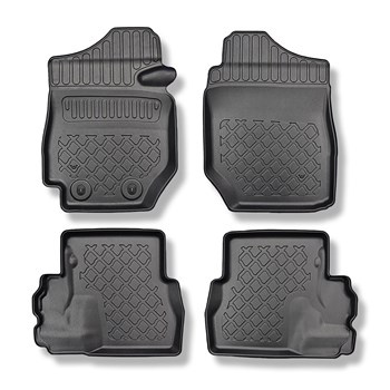 Alfombrillas de TPE adecuadas para Suzuki Jimny II GJ SUV (10.2018-....) - con transmisión manual - alfombras para coche