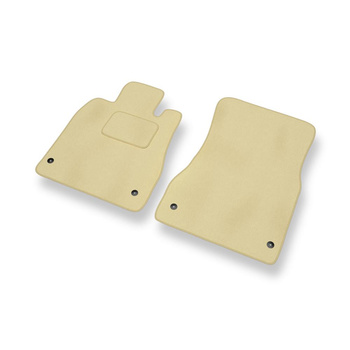 Alfombrillas de Velour adecuadas para Lexus LS III XF30 Berlina (2000-2006) - alfombras para coche - Premium color beige