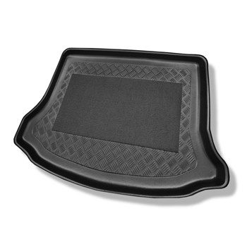 Alfombra para maletero adecuada para Volvo V40 II Hatchback (07.2012-07.2019) - Protector maletero - Alfombrilla maletero antideslizante - maletero inferior; sin piso doble en el maletero
