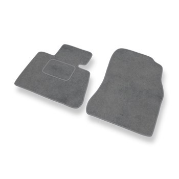 Alfombrillas de Velour adecuadas para BMW X5 I E53 SAV (1999-2006) - alfombras para coche - Premium color gris