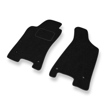 Alfombrillas de fieltro adecuadas para Audi 80 IV B4 (1991-1996) - alfombras para coche - color negro