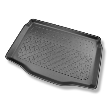 Alfombra para maletero adecuada para Fiat 600e Hatchback (09.2023-....) - Protector maletero - Alfombrilla maletero antideslizante - parte inferior del maletero; modelos sin base móvil en el maletero