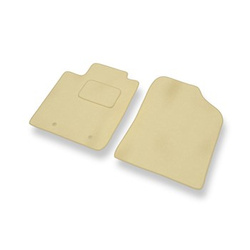 Alfombrillas de Velour adecuadas para Toyota Celica VII Liftback (1999-2006) - alfombras para coche - Premium color beige