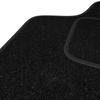Alfombrillas de fieltro adecuadas para Fiat Scudo I (1995-2007) - alfombras para coche - color negro
