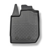 Conjunto de alfombrilla para maletero y alfombrillas para el interior del coche TPE para: Dacia Duster II SUV (01.2018-05.2024) - Tracción en 2 ruedas; también versión LPG (TC e 100 LPG)