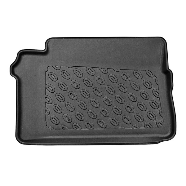 Conjunto de alfombrilla para maletero y alfombrillas para el interior del coche TPE para: Toyota Auris II Touring Sports (07.2013-12.2018) - maletero superior; para vehículos con doble suelo de maletero; también para híbridos