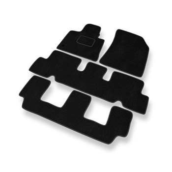 Alfombrillas de Velour adecuadas para Citroen C4 Picasso Monovolumen (2013-2018)