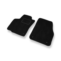 Alfombrillas de Velour adecuadas para Opel Astra H (2004-2012) - alfombras para coche - Premium color negro