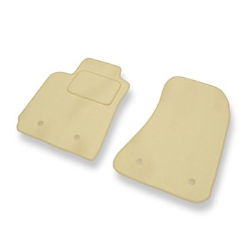 Alfombrillas de Velour adecuadas para Alfa Romeo Brera (2005-2010) - alfombras para coche - Premium color beige