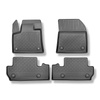 Alfombrillas de TPE adecuadas para Peugeot 3008 II SUV (11.2016-....) - con Hi-Fi-System FOCAL; no adecuado para Hybrid & Hybrid4 - alfombras para coche