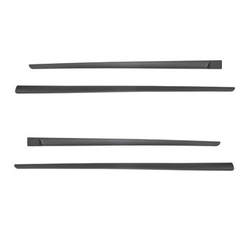 Protectores laterales negros para el coche Fiat Punto II Hatchback (5 puertas) -