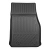 Conjunto de alfombrilla para maletero y alfombrillas para el interior del coche TPE PREMIUM para: BMW 3 F30 Berlina (01.2012-02.2019) - sin X-drive