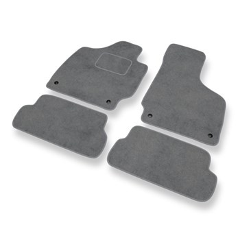 Alfombrillas de Velour adecuadas para Audi TT II 8J Coupé, Roadster (2006-2014) 