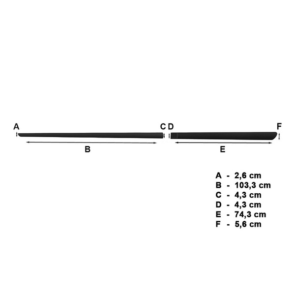 Protectores laterales negros para el coche Seat Tarraco SUV (2018-....)