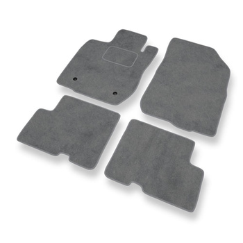 Alfombrillas de Velour adecuadas para Dacia Logan I, II Monovolumen (2004-2020) 