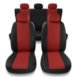 Fundas universales para asientos de coche para Fiat Punto Grande, Evo, 2012 (2005-2018) - X.R-RD