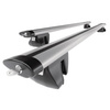 Portaequipajes de techo adecuadas para Dacia Duster II SUV (2018-2024) - baca plata para coche - barras para techo de coche - railing - aluminio