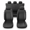 Fundas universales para asientos de coche para BMW X1 I, II (2009-2022) - PRF-GR