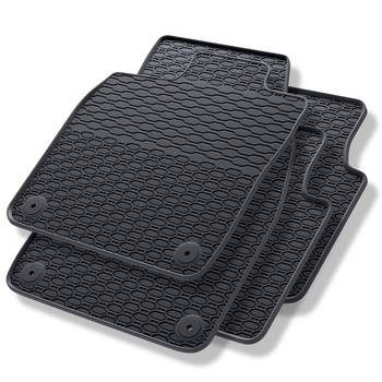 Alfombrillas de goma adecuadas para Volkswagen ID.4 SUV (2020-....) - alfombras 