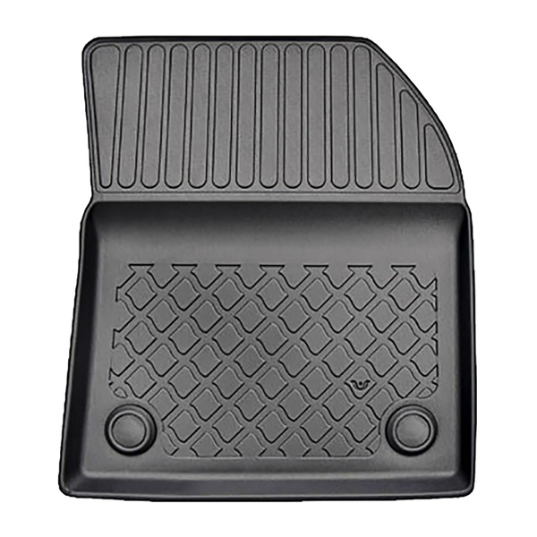 Conjunto de alfombrilla para maletero y alfombrillas para el interior del coche TPE para: Peugeot 5008 II SUV (07.2017-2024) - 7 plazas; sin tercera fila