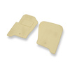 Alfombrillas de Velour adecuadas para Land Rover Discovery III SUV (2004-2009) - alfombras para coche - Premium color beige