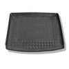 Alfombra para maletero adecuada para Volkswagen Caddy Life Mixt, Comfortline Mixt, Trendline Mixt Familiar (2004-10.2020) - Protector maletero - Alfombrilla maletero antideslizante - 5 plazas; insonorización en las paredes del maletero; con la rejilla det