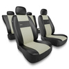 Fundas universales para asientos de coche para Alfa Romeo 147 (2000-2010) - XL-BE