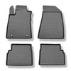 Alfombrillas de TPE adecuadas para MG ZS SUV (06.2022-08.2024) - alfombras para coche