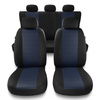 Fundas universales para asientos de coche para Fiat Ulysse I, II (1994-2010) - PF-BL