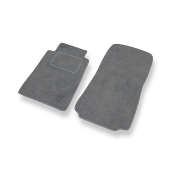 Alfombrillas de Velour adecuadas para Mercedes-Benz Classe C W202 (1993-2000) - alfombras para coche - Premium color gris