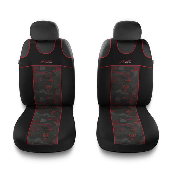 Fundas universales para coche (tipo camiseta) para Toyota Auris I, II (2006-2019) - TS-R