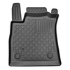 Conjunto de alfombrilla para maletero y alfombrillas para el interior del coche TPE para: Renault Megane IV Sport Tourer (09.2016-2024) - maletero superior (borde de carga del maletero igualado); suelo móvil en la posición superior; No compatible con E-Te