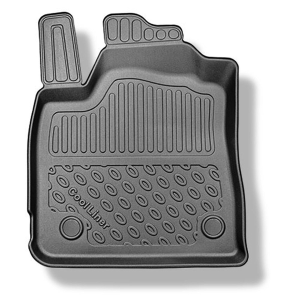 Conjunto de alfombrilla para maletero y alfombrillas para el interior del coche TPE para: Dacia Sandero III DJF Hatchback (01.2021-....) - maletero superior; suelo móvil en la posición superior