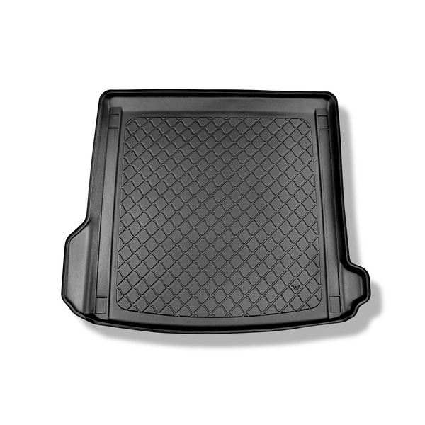 Alfombra para maletero adecuada para Audi Q8 4M SUV (07.2018-....) - Protector maletero - Alfombrilla maletero antideslizante - también para modelos con carriles de sujeción