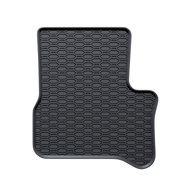Alfombrillas de goma adecuadas para Seat Mii electric Hatchback (2019-2020) - alfombras para coche - negro - 4 unidades