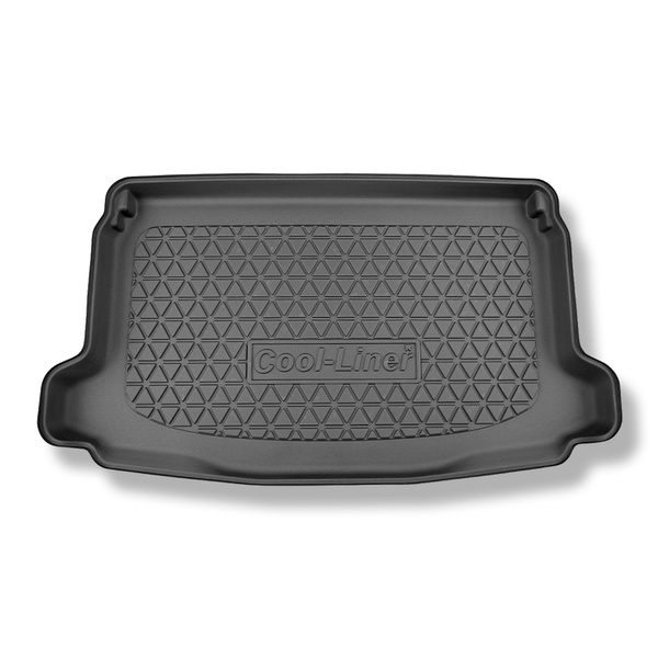 Alfombra para maletero adecuada para Jeep Avenger SUV (01.2023-....) - Protector maletero - Alfombrilla maletero antideslizante - maletero superior; piso móvil en la posición más alta