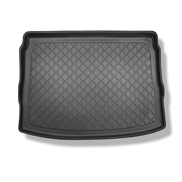 Alfombra para maletero adecuada para Nissan Qashqai II J11 Crossover (02.2014-05.2021) - Protector maletero - Alfombrilla maletero antideslizante - parte superior del maletero; modelos con base móvil del maletero